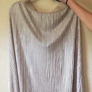 Lane Bryant shimmery elegance plus skirt